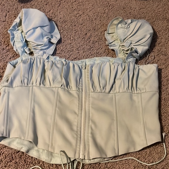 Princess Polly sage top - Picture 2 of 2